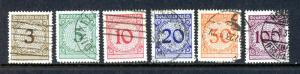 Germany 323-328 Used