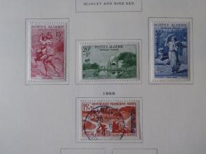 Algeria 1924-1971 Stamp Collection on Scott Specialty Album Pages