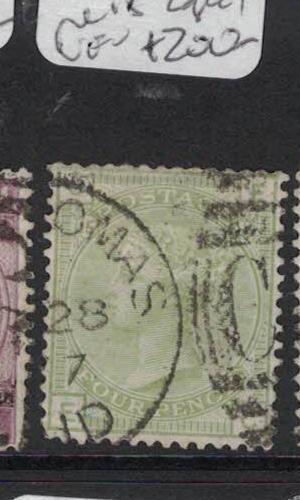 Great Britain Used Abroad St Thomas SG Z12, PL15 Item One VFU (4dtl)