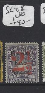 BRITISH EAST AFRICA (P3103B) SUN BEA SURCH  2 1/2/4 1/2  A  SG 48  MOG