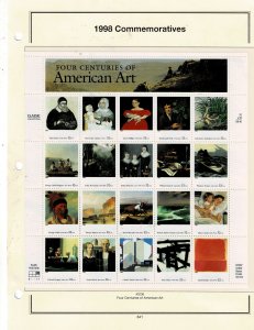 American Art 32c US Postage Sheet #3236 VF MNH