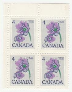 784 wild flower - 13 perf  MNH