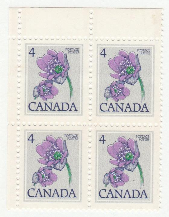 784 wild flower - 13 perf  MNH