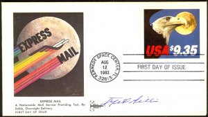 USA 1983 $9.35 EAGLE AND MOON Sc 1909 GILL CRAFT Signed Cachet U/A FDC