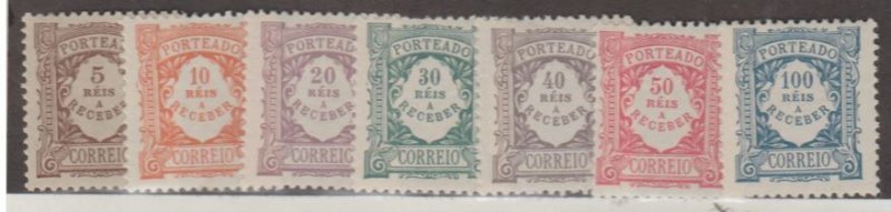 Portugal Scott #J7-J13 Stamps - Mint Set