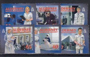 Alderney 2001  Nursing Services superb Unmounted mint NHM
