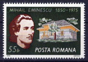Romania 2548 MNH Mihail Eminescu Poet ZAYIX 0624S0504