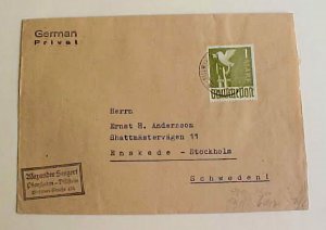 GERMAN PEACE DOVE 1M  TO SWEDEN