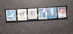 WW2 WWII DANMARK DENMARK Stamps Vignettes set 1940 to 1945