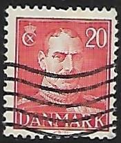 Danmark # 282 - Christian X - 20 öre - used  {Dk1}