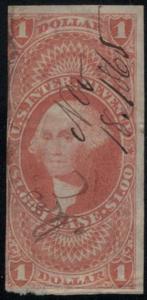 US #R70a SCV $50.00 F/VF three large imperf margins, nice color,  creases, go...