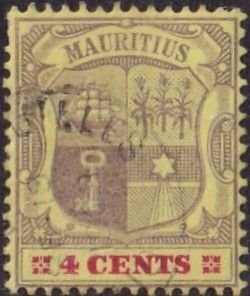 Mauritius #98 Used