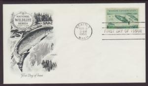 US 1079 Salmon Artmaster U/A FDC
