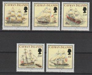 CAYMAN ISLANDS 1994 SG 788/92 MNH