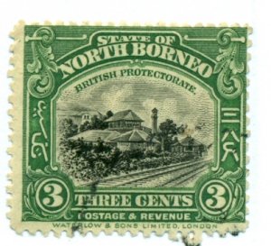 North Borneo 1922 #139 U SCV(2020) = $0.40