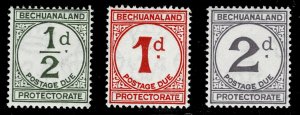 Bechuanaland J4-J6 - MNH