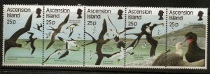 ASCENSION SG442a 1987 SEA BIRDS MNH