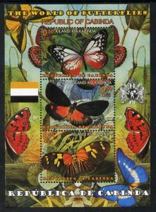 Somaliland 2011 The World of Butterflies perf sheetlet co...