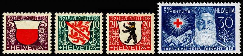 Switzerland Scott B45-B48 (1928) Mint H VF Complete Set C