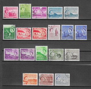 MAURITIUS 1938/8 SG 293/306 USED Cat £25