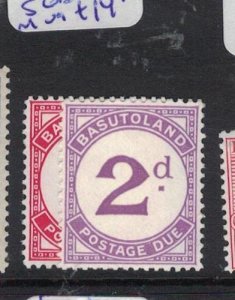 Basutoland SG D1-2 MNH (2hcx)