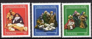 Canada 1982 Scott 973-975 Christmas MNH