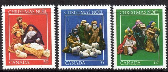 Canada 1982 Scott 973-975 Christmas MNH