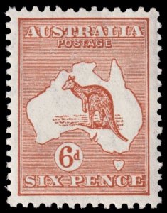 Australia Scott 121 (1936) Mint LH VF, CV $35.00 M