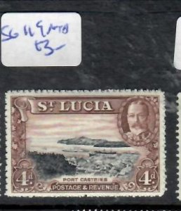 ST LUCIA  KGV  4D    SG 119    MNH    P0326H