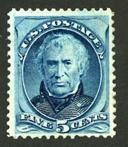 U.S. #185 MINT OG LH REGUMMED