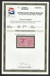 # 1089 MINT NEVER HINGED ARCHITECTS     P.S.E. GRADE 98 C...