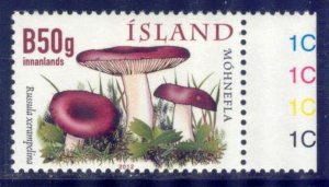 Iceland 2012 Mushrooms Mi. 1364 MNH