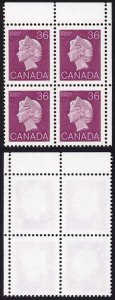 Canada Unitrade 926a 36c PB (Blank due to production difficulties)MNH Unitrade