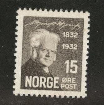 Norway Scott 155 Mint No Gum 1922 stamp CV$1.50