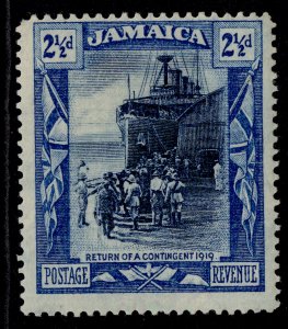 JAMAICA GV SG98, 2½d deep blue & blue, M MINT.