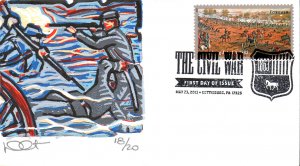 #4788 Battle of Gettysburg Curtis FDC