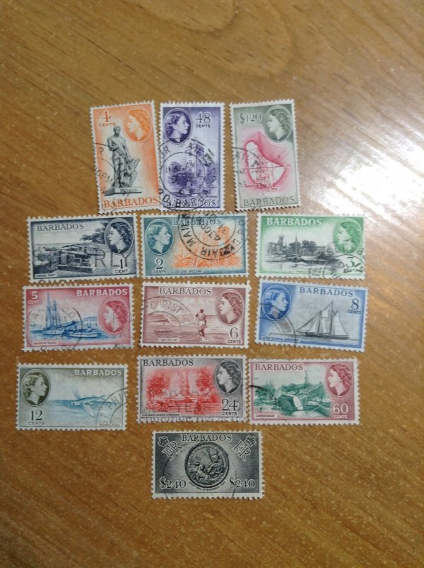 Barbados  # 235-47  Used