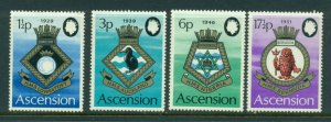 Ascension Is 1972 Naval Ships Arms MUH