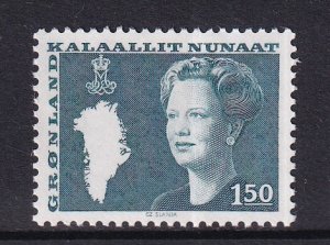 Greenland  #123  MNH  1982  Queen Margrethe    1.50k
