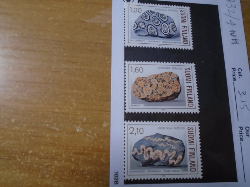 Finland  #  732-34  MNH