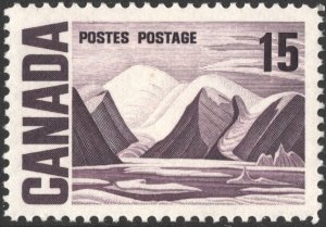 Canada SC#463 15¢ Bylot Island by Lawren Stewart Harris (1967) MLH