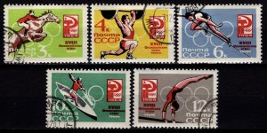 Russia 1964 Olympic Games, Tokyo, Part Set to 12k [Used]