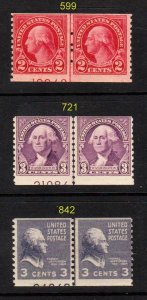 EFO LINE PAIR SELECTION INCLUDES #599,#721,#842