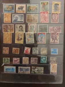 Mix Lot#11 of 50 Early Indian Used Stamps 1963 onwards