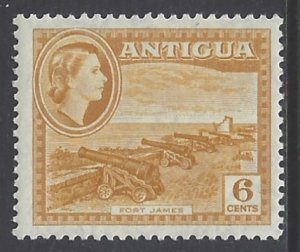 Antigua, Scott #113; 6c Queen Elizabeth II, MLH