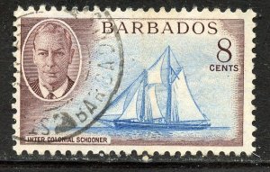 Barbados # 221, Used.