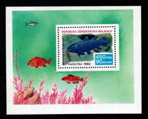 Malagasy # 652 Mint S/S Fish!