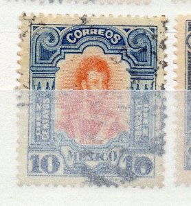 Mexico 1910 Independence Early Issue Fine Used 10c. 311125