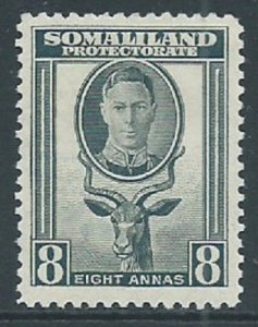 Somaliland Protectorate, Sc #102, 8a MH