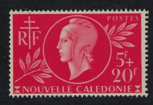 New Caledonia Mutual Aid and Red Cross Funds 1944 MNH SG#288